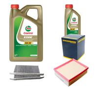 DENCKERMANN Controllo Set 6L CASTROL EDGE 5W-30 C3 Per Renault Laguna III