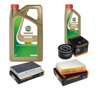 DENCKERMANN Controllo Set 6L CASTROL EDGE 5W-30 C3 Per Renault Megane III