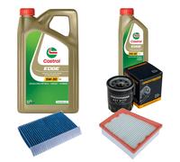 DENCKERMANN Controllo Set 6L CASTROL EDGE 5W-30 C3 Per Renault Megane III