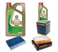DENCKERMANN Controllo Set 6L CASTROL EDGE 5W-30 C3 Per Renault Megane III