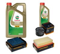 DENCKERMANN Controllo Set 6L CASTROL EDGE 5W-30 C3 Per Renault Modus/Grand