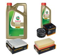 DENCKERMANN Controllo Set 6L CASTROL EDGE 5W-30 C3 Per Renault Modus/Grand