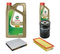DENCKERMANN Controllo Set 6L CASTROL EDGE 5W-30 C3 Per Seat Cordoba Vario