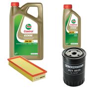 DENCKERMANN Controllo Set 6L CASTROL EDGE 5W-30 C3 Per Seat Cordoba Vario