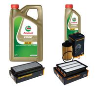 DENCKERMANN Controllo Set 6L CASTROL EDGE 5W-30 C3 Per Ssangyong Rexton 2.2