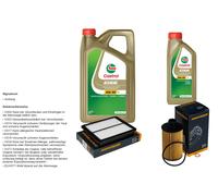 Denckermann Controllo Set 6L castrol edge 5W-30 C3 per Ssangyong Tivoli