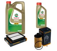 DENCKERMANN Controllo Set 6L CASTROL EDGE 5W-30 C3 Per Ssangyong Tivoli XLV