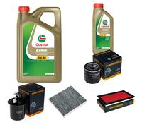 DENCKERMANN Controllo Set 6L CASTROL EDGE 5W-30 C3 Per Subaru Impreza