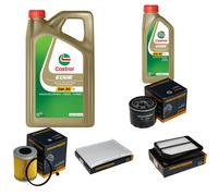 DENCKERMANN Controllo Set 6L CASTROL EDGE 5W-30 C3 Per Suzuki Grand Vitara