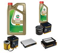 DENCKERMANN Controllo Set 6L CASTROL EDGE 5W-30 C3 Per Suzuki Grand Vitara