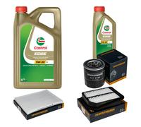 DENCKERMANN Controllo Set 6L CASTROL EDGE 5W-30 C3 Per Suzuki Grand Vitara