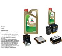 Denckermann Controllo Set 6L castrol edge 5W-30 C3 per Suzuki Liana
