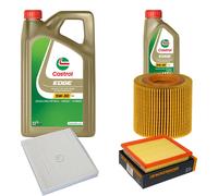 DENCKERMANN Controllo Set 6L CASTROL EDGE 5W-30 C3 Per Toyota Auris Kombi