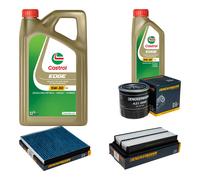 DENCKERMANN Controllo Set 6L CASTROL EDGE 5W-30 C3 Per Toyota Avensis Verso