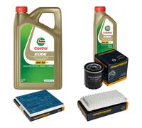 DENCKERMANN Controllo Set 6L CASTROL EDGE 5W-30 C3 Per Toyota Corolla Verso