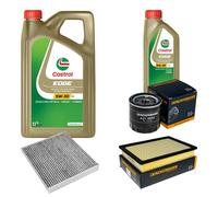 DENCKERMANN Controllo Set 6L CASTROL EDGE 5W-30 C3 Per Toyota Hilux VIII