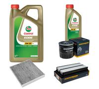 DENCKERMANN Controllo Set 6L CASTROL EDGE 5W-30 C3 Per Toyota Previa 2.0