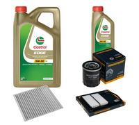 DENCKERMANN Controllo Set 6L CASTROL EDGE 5W-30 C3 Per Toyota Prius Liftback