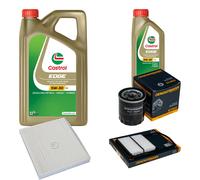 DENCKERMANN Controllo Set 6L CASTROL EDGE 5W-30 C3 Per Toyota Prius Liftback