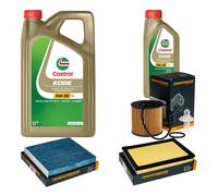 DENCKERMANN Controllo Set 6L CASTROL EDGE 5W-30 C3 Per Toyota RAV 4 IV 2.5