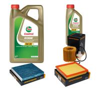 DENCKERMANN Controllo Set 6L CASTROL EDGE 5W-30 C3 Per Toyota RAV 4 IV 2.5