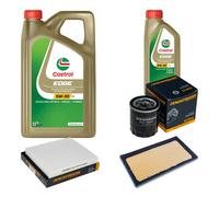 DENCKERMANN Controllo Set 6L CASTROL EDGE 5W-30 C3 Per Toyota RAV 4 V 2.5