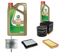 DENCKERMANN Controllo Set 6L CASTROL EDGE 5W-30 C3 Per Volvo V40 Kombi 1.8