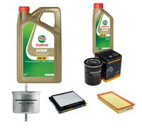 DENCKERMANN Controllo Set 6L CASTROL EDGE 5W-30 C3 Per Volvo V40 Kombi 1.8i