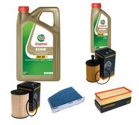 DENCKERMANN Controllo Set 6L CASTROL EDGE 5W-30 C3 Per VW Golf V Variant 2.0