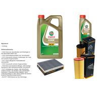 Denckermann Controllo Set 6L castrol edge 5W-30 C3 per VW Lupo 1.4