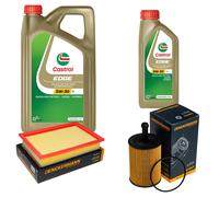 DENCKERMANN Controllo Set 6L CASTROL EDGE 5W-30 C3 Per VW Sharan 1.9 TDI