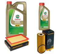 DENCKERMANN Controllo Set 6L CASTROL EDGE 5W-30 C3 Per VW Sharan 1.9 TDI