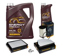 DENCKERMANN Controllo Set 6L MANNOL 5W-30 Per Chevrolet Captiva 2.2 D 4WD