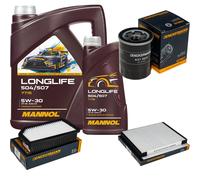 DENCKERMANN Controllo Set 6L MANNOL 5W-30 Per Hyundai I20 1.2