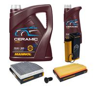 DENCKERMANN Controllo Set 6L MANNOL 5W-30 Per Mercedes E-Klasse T-Model S213