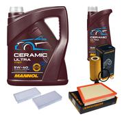 DENCKERMANN Controllo Set 6L MANNOL Ceramic 5W-40 Per MINI Mini One BMW X1 2