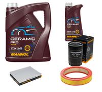 DENCKERMANN Controllo Set 6L MANNOL Ceramic Pro 10W-40 Per Seat Ibiza II 6K1