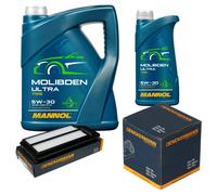 Denckermann Controllo Set 6L mannol Molibden Trekking Ultra 5W-30 per Honda