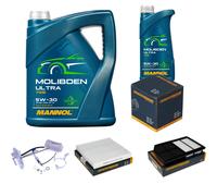 Denckermann Controllo Set 6L mannol Molibden Ultra+ 5W-30