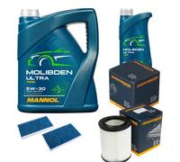 Denckermann Controllo Set 6L mannol Molibden Ultra 5W-30 per Honda Cr - V II