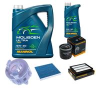 DENCKERMANN Controllo set 6L MANNOL Molibden Ultra 5W-30 per KIA Sportage