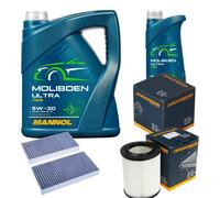 Denckermann Controllo Set 6L mannol Molibden Ultra 5W-30 per Set Honda Cr-v II