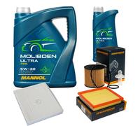 DENCKERMANN Controllo Set 6L MANNOL MOLIBDEN ULTRA 5W-30 Per Toyota RAV 4 IV