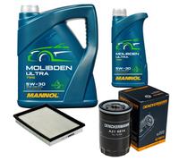 DENCKERMANN Controllo Set 6L MANNOL MOLIBDENO Ultra 5W-30 Per Chrysler PT