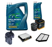 DENCKERMANN Controllo Set 6L MANNOL MOLIBDENO ULTRA 5W-30 Per Hyundai Matrix