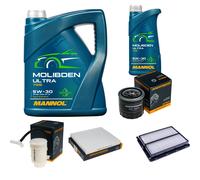 DENCKERMANN Controllo Set 6L MANNOL MOLIBDENO ULTRA 5W-30 Per KIA Optima