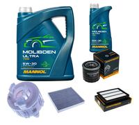 DENCKERMANN Controllo Set 6L MANNOL MOLIBDENO ULTRA 5W-30 Per KIA Sportage