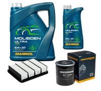 DENCKERMANN Controllo Set 6L MANNOL MOLIBDENO ULTRA 5W-30 Per Mitsubishi