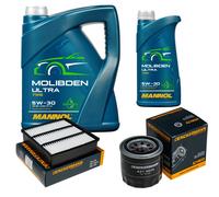 DENCKERMANN Controllo Set 6L MANNOL MOLIBDENO ULTRA 5W-30 Per Mitsubishi