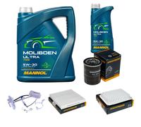 DENCKERMANN Controllo Set 6L MANNOL MOLIBDENO ULTRA 5W-30 Per Mitsubishi
